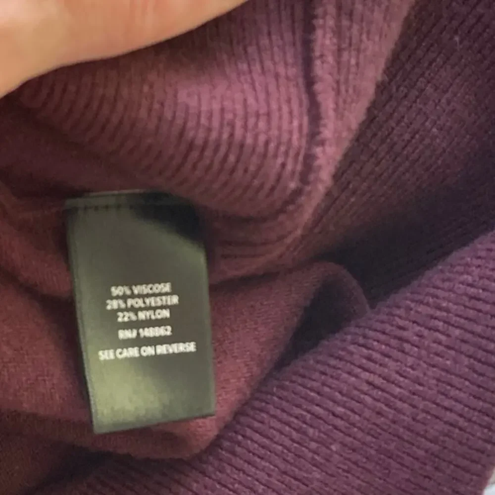 Torrid - Burgundy Modern Minimalist Classic Short Sleeve Sweater Turtleneck - 3